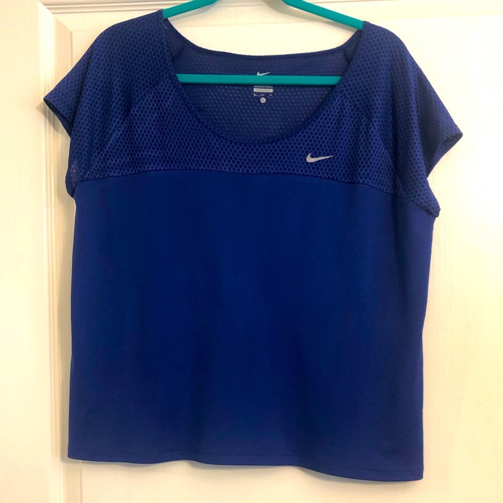 XL Cobalt Blue Nike Dri-Fit Top